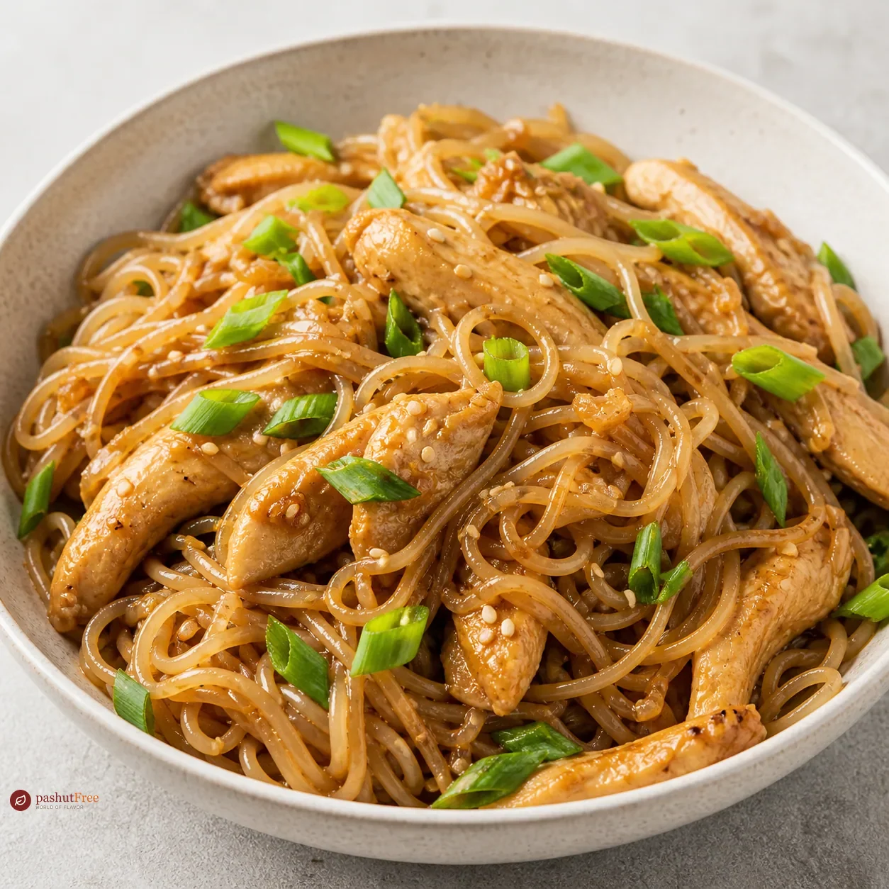 Lo Mein sin gluten