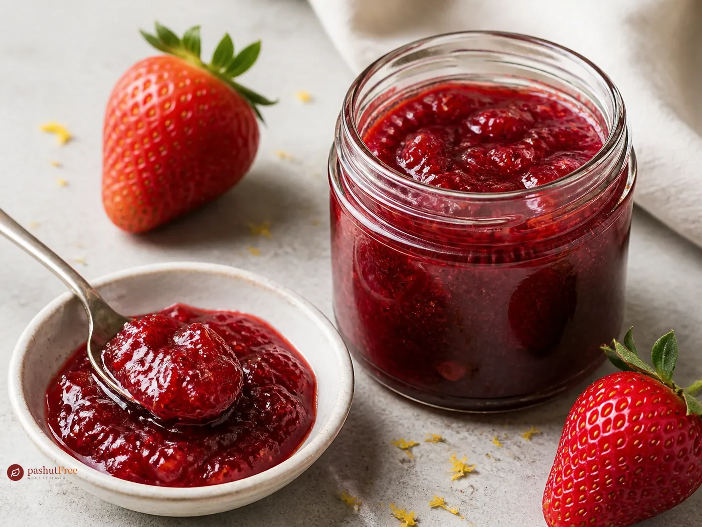 Mermelada de Fresa Saludable
