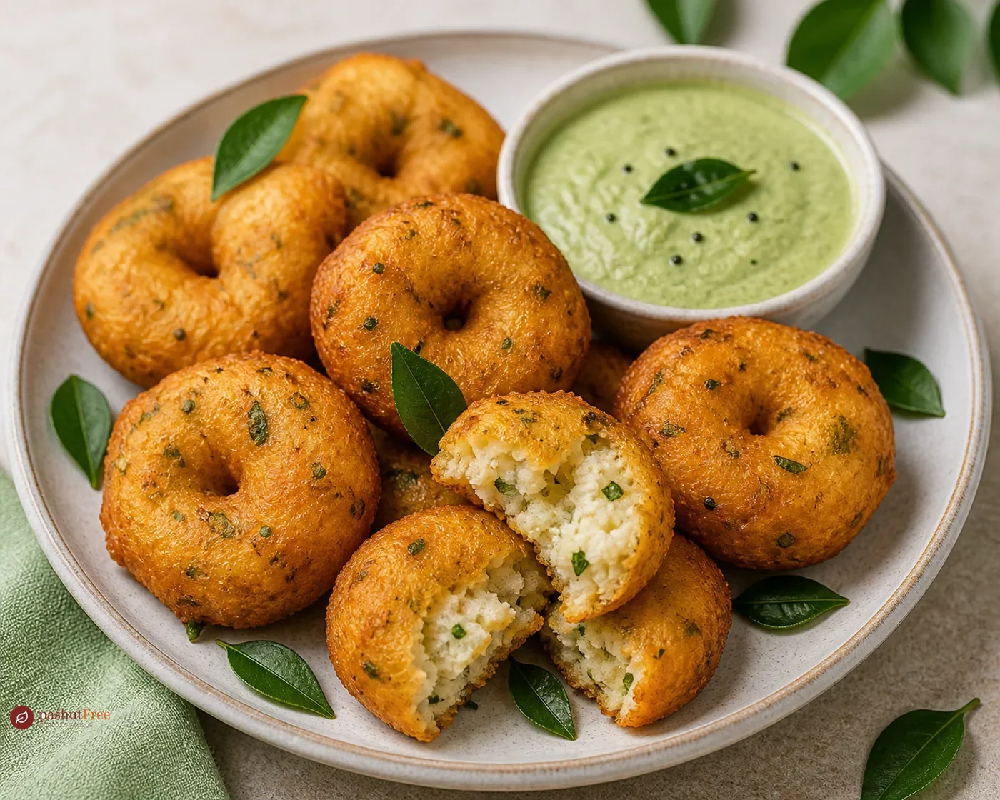 Vada de pan crujiente