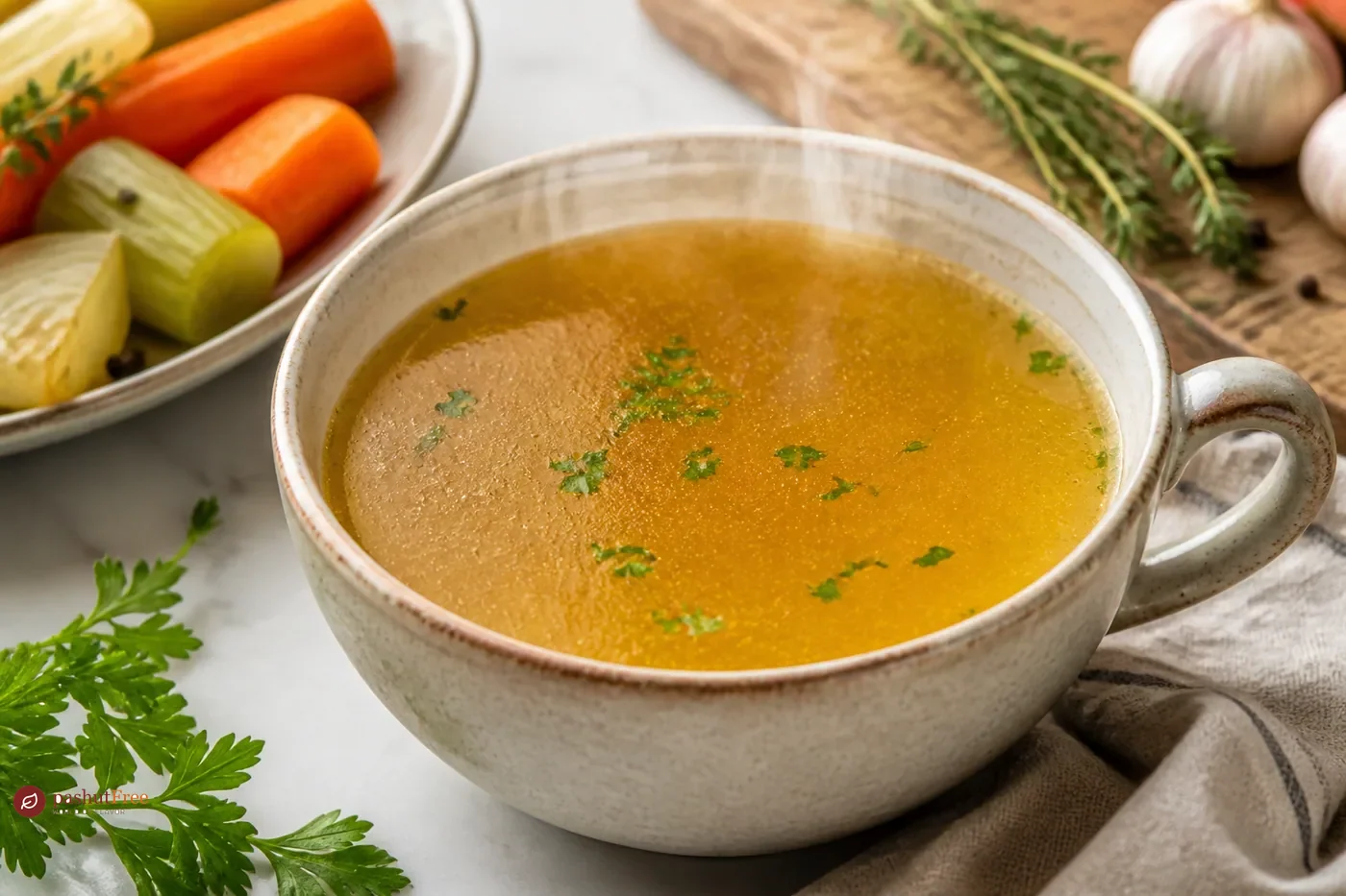 Flavorful Homemade Vegetable Broth
