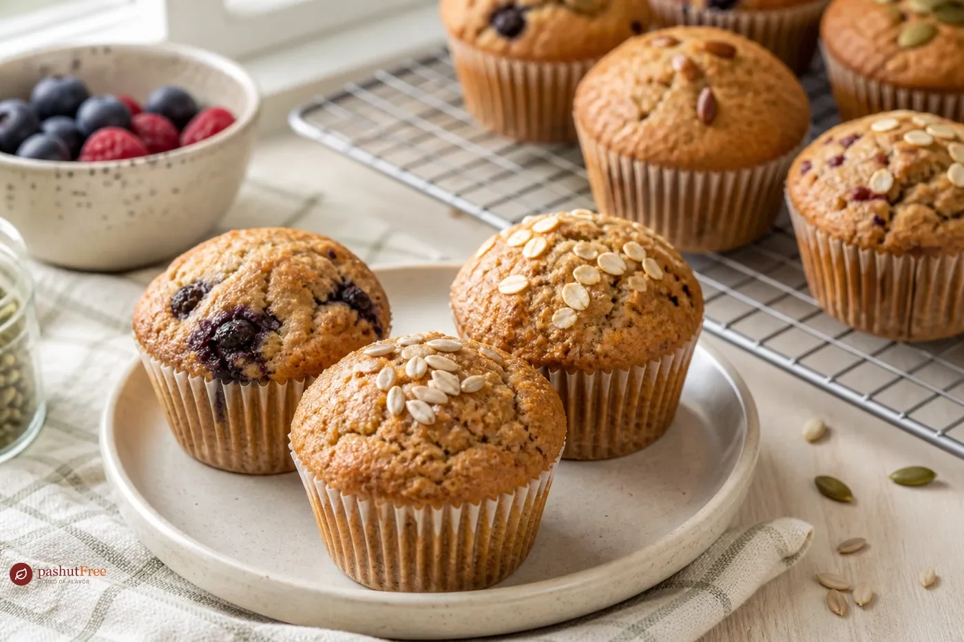 Customizable Whole Wheat Muffins