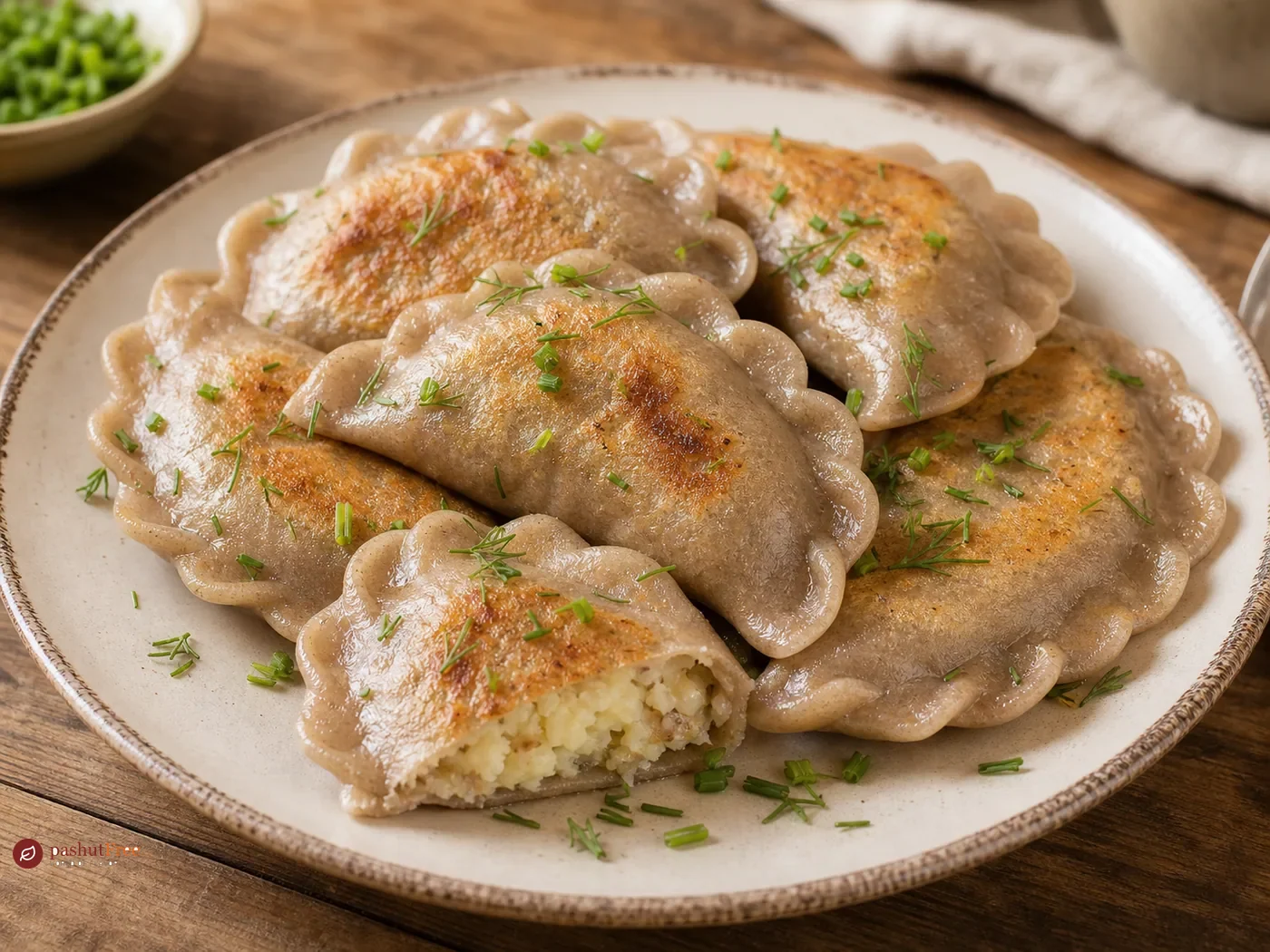Masa para pierogi sin gluten