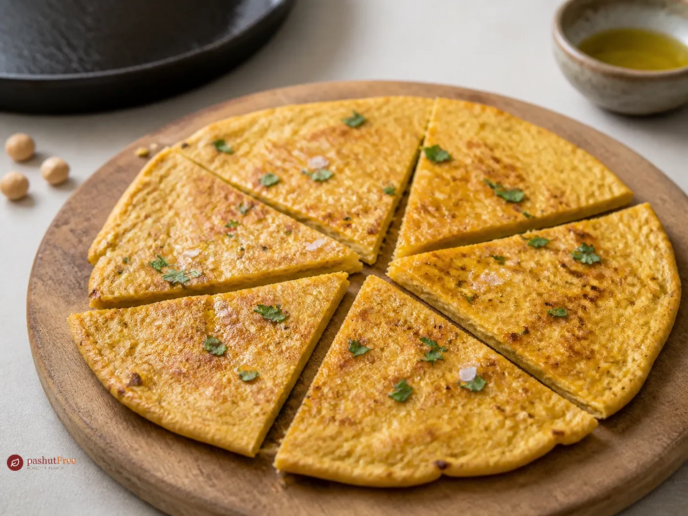 Gluten-Free Chickpea Flatbread