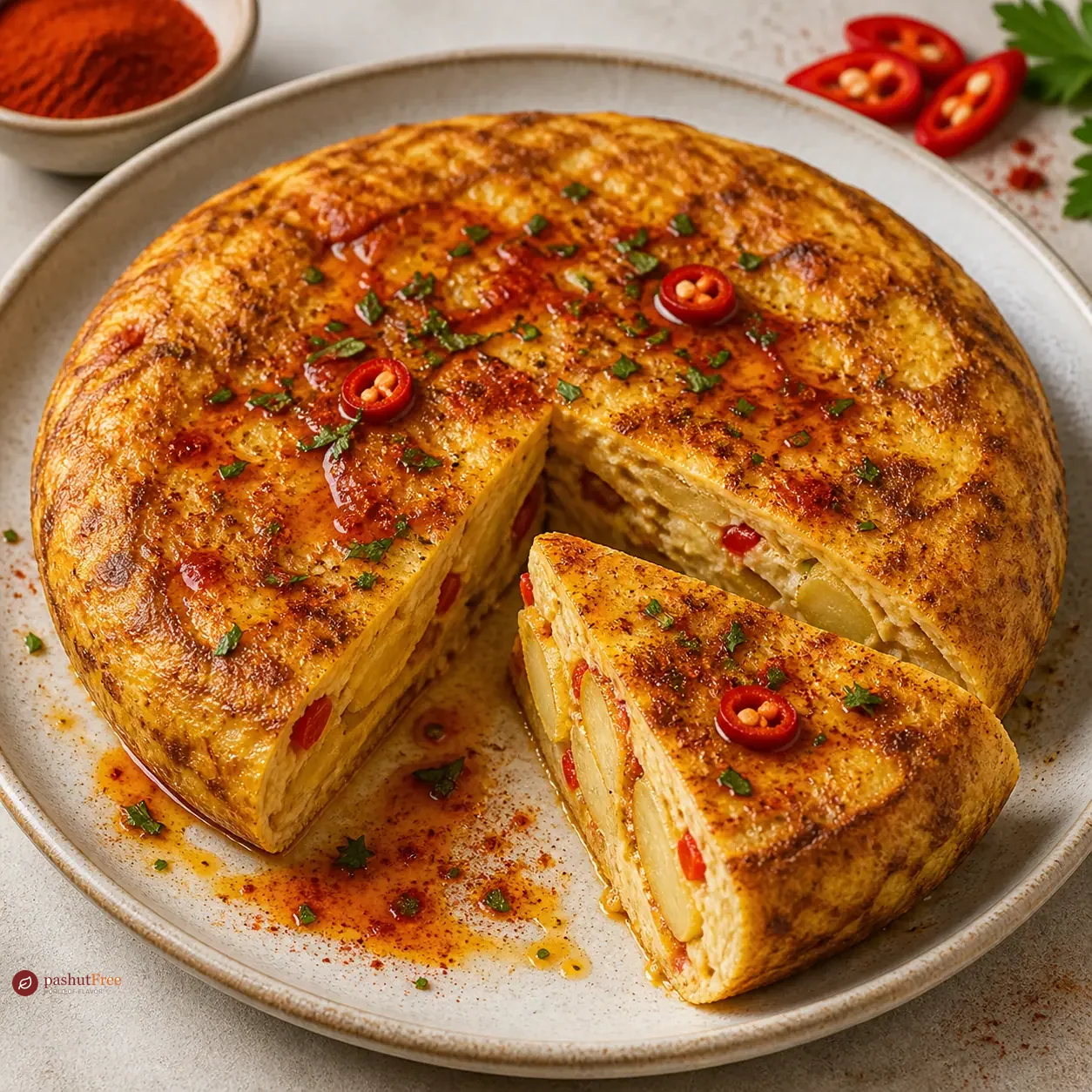 Tortilla especiada