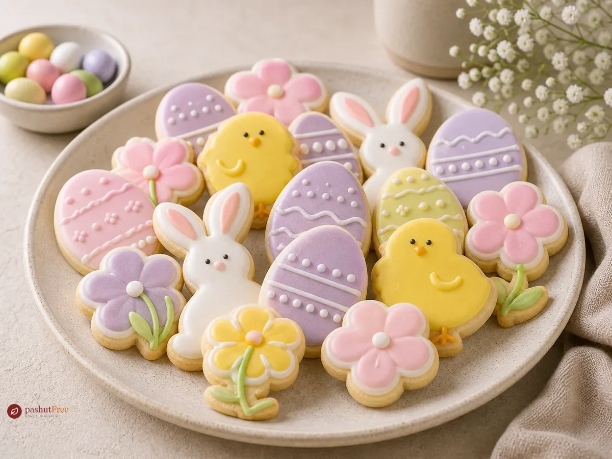 Vegan Sugar Cookies for Easter Celebrations