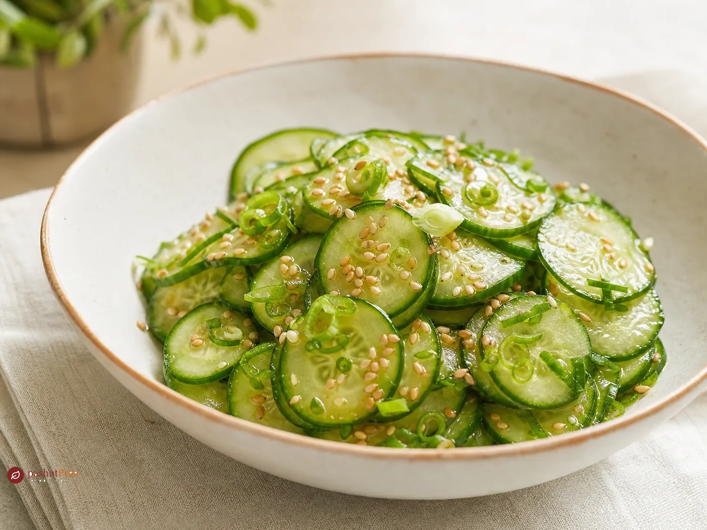 Refreshing Japanese Cucumber Salad