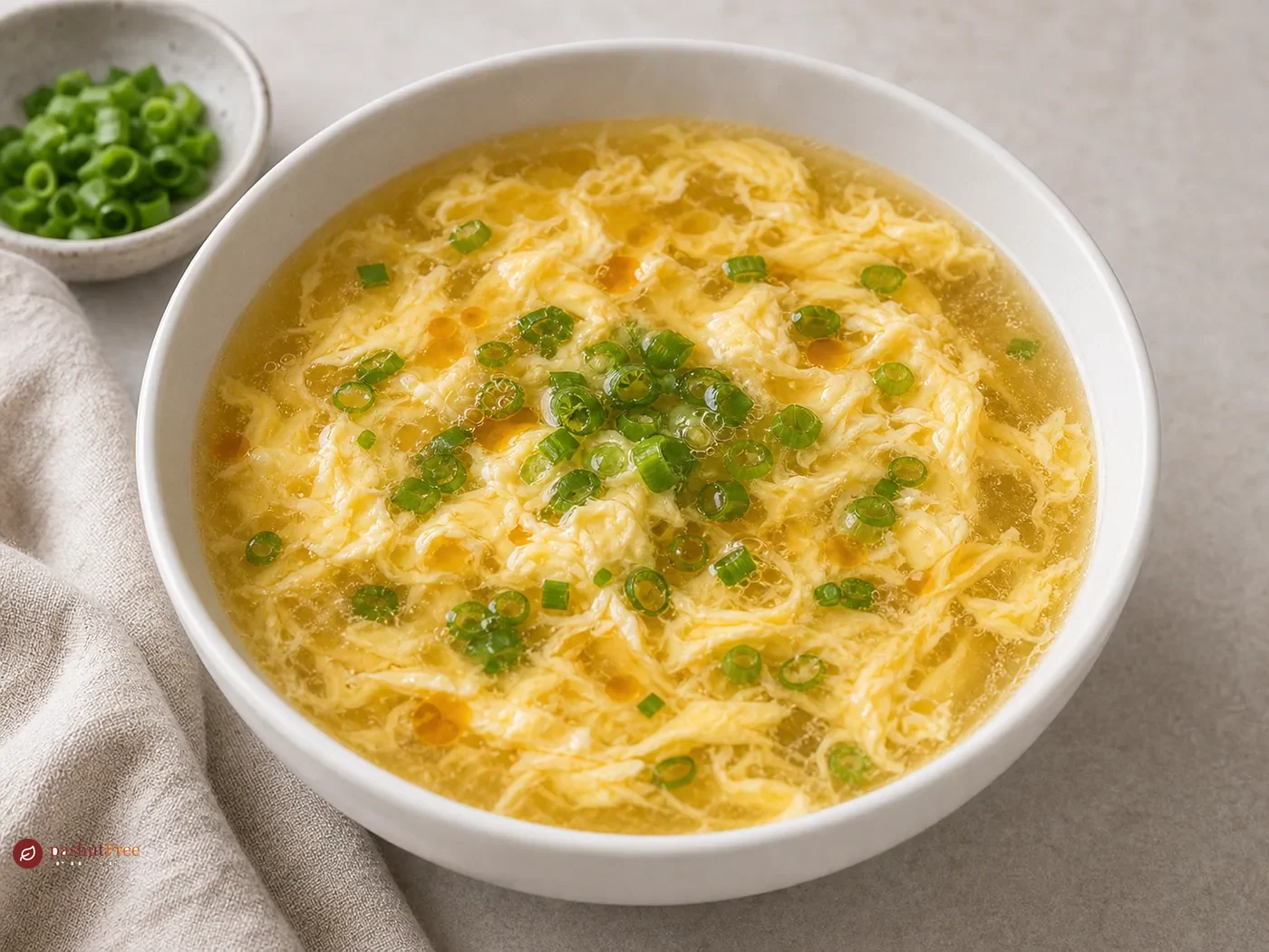 Sopa de huevo en hilo