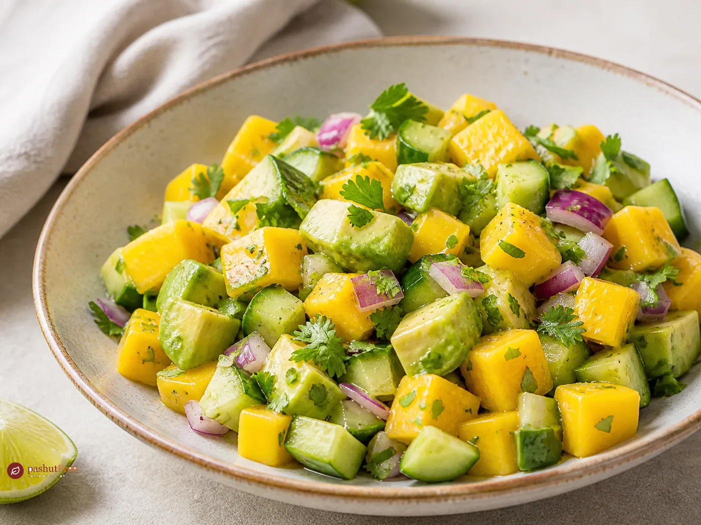 Refreshing Mango Avocado Salad