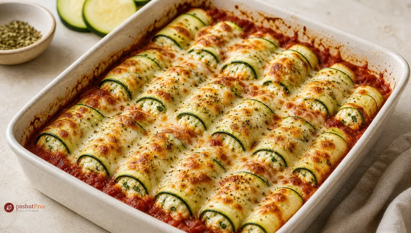 flavourful Courgette Ravioli