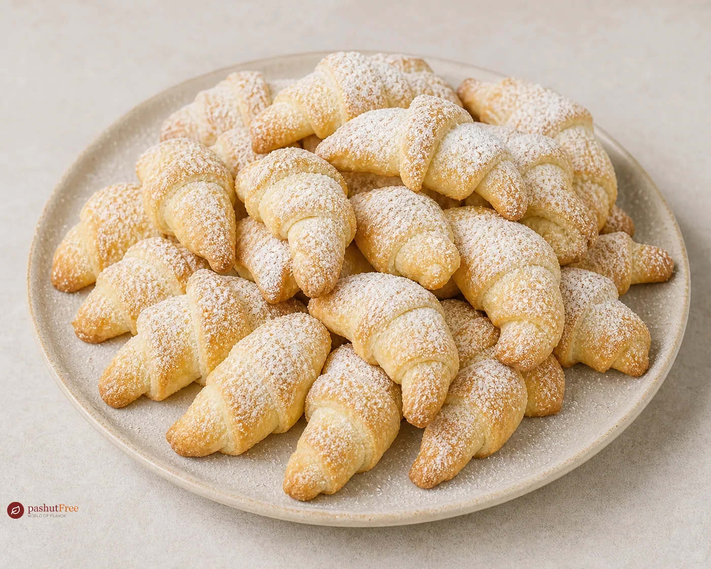 Rogaliki (Polish Croissant Cookies)