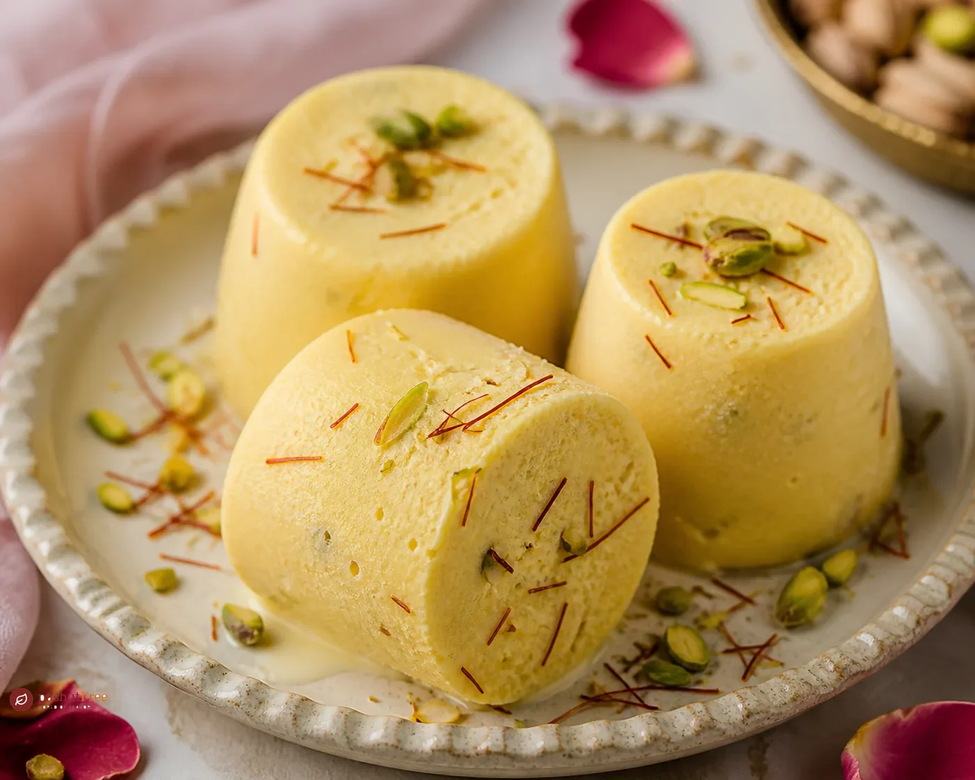 Kulfi de azafrán y cardamomo