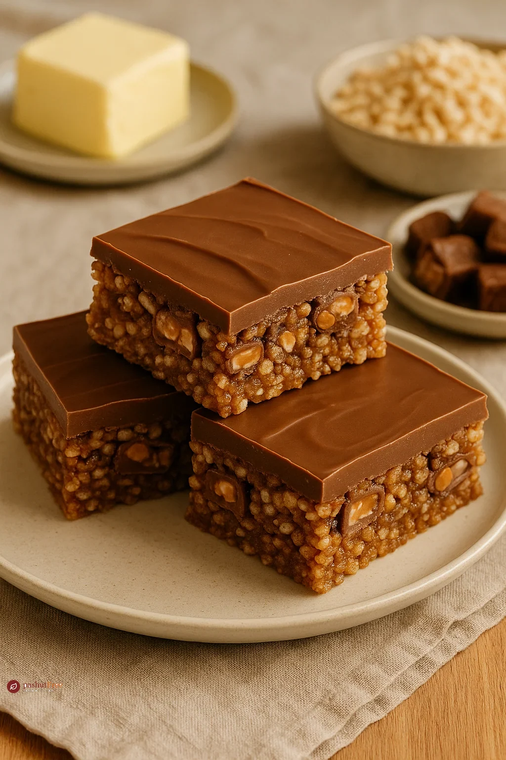Chocolate Caramel Crispy