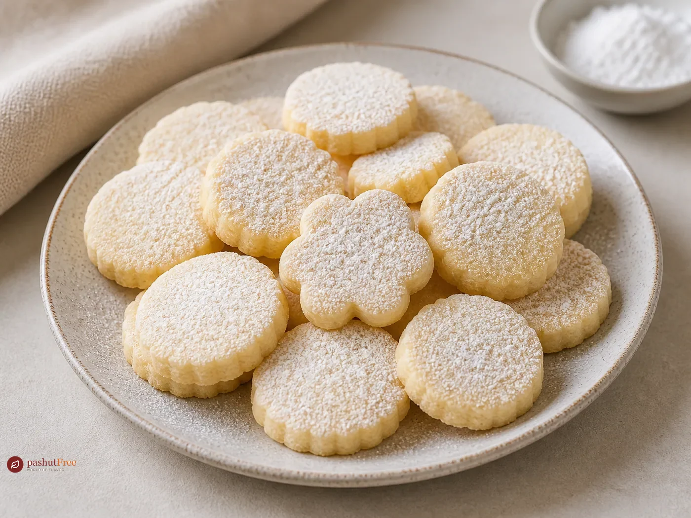 Galletas españolas desmenuzables