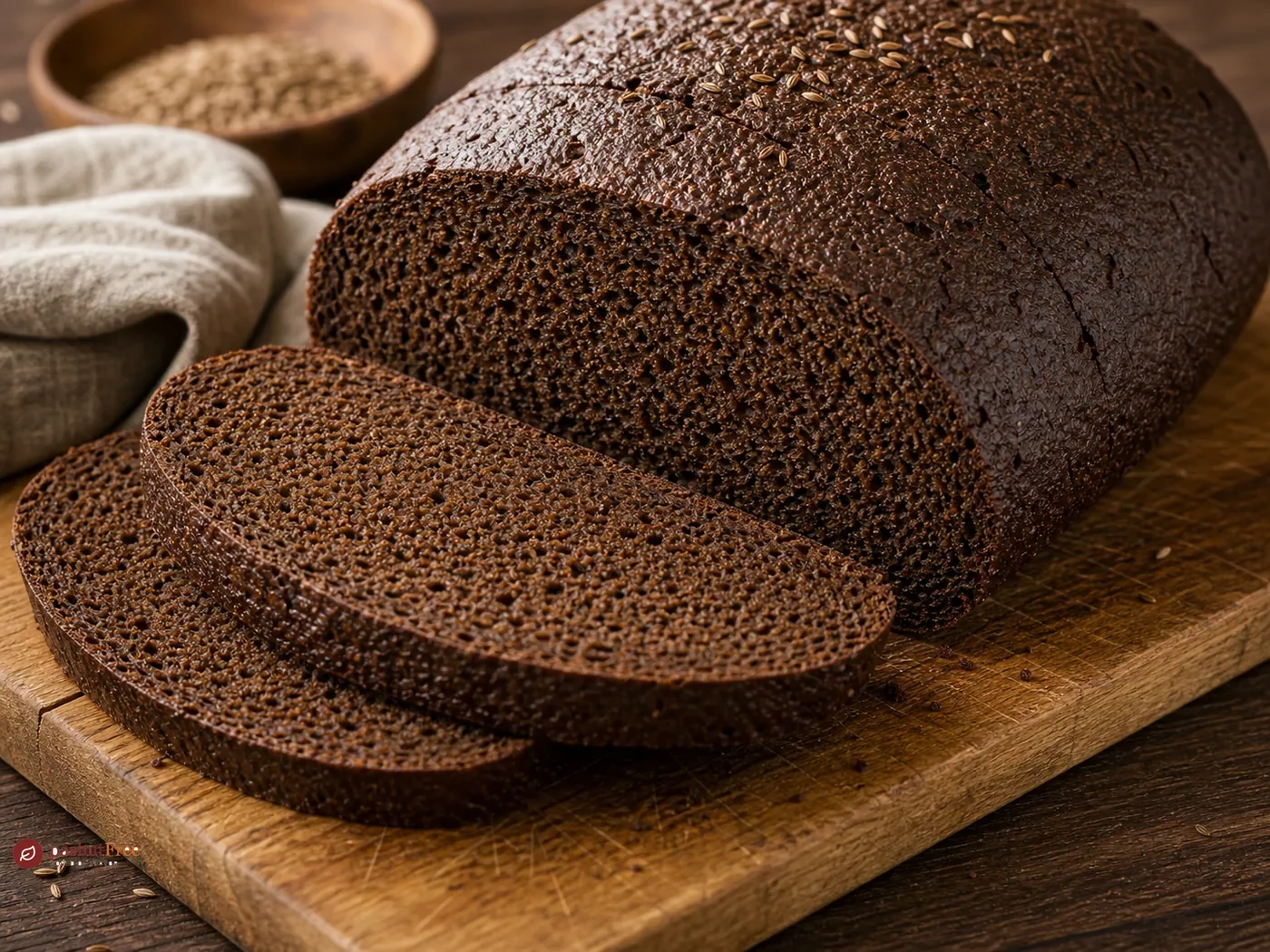 Traditional Pumpernickel Bread