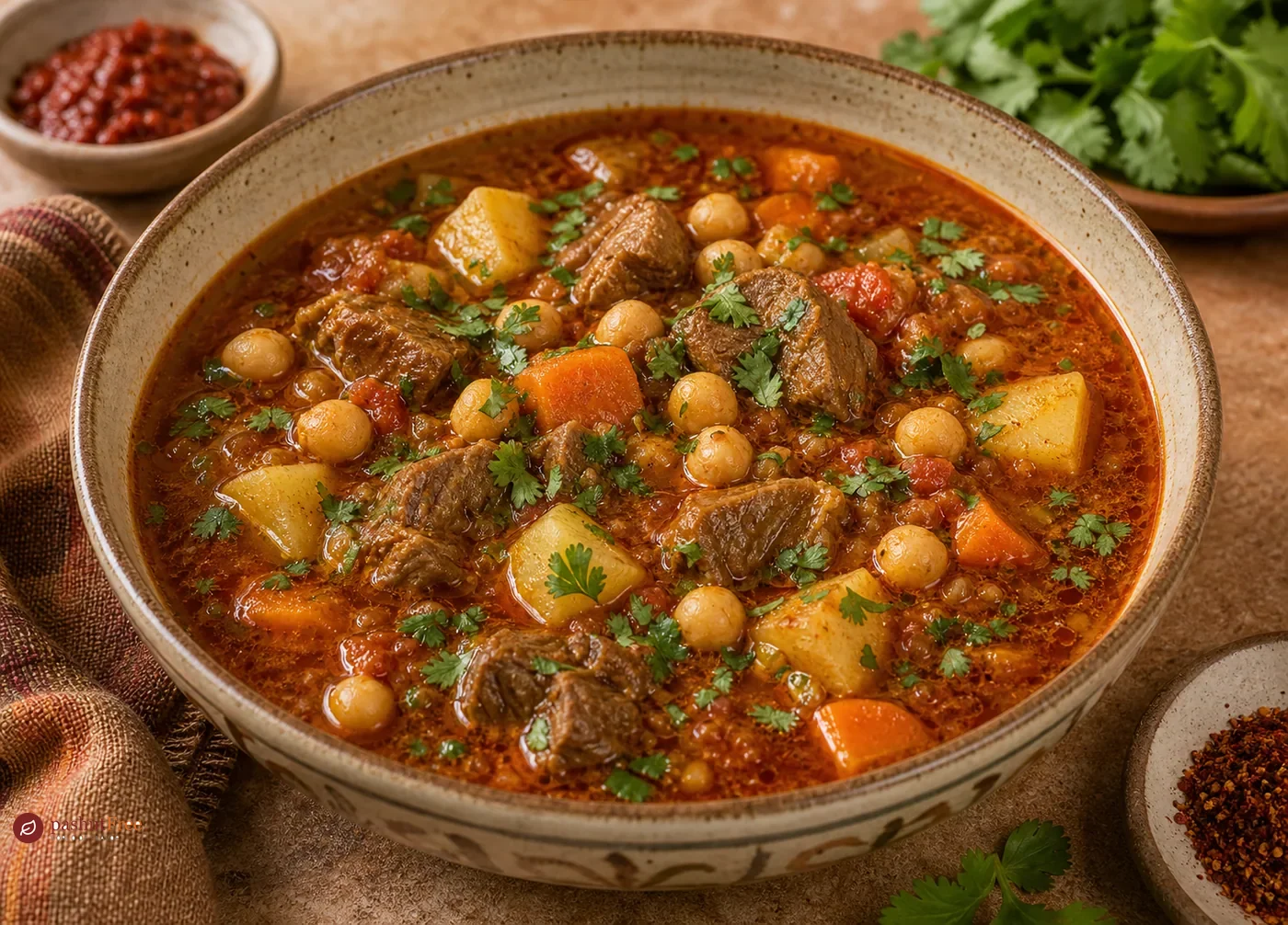 Sopa Tunecina de Cordero
