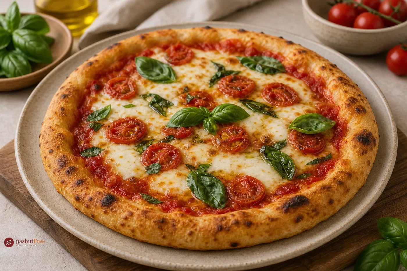 Finished homemade dish: Gluten-Free Artisan Pizza