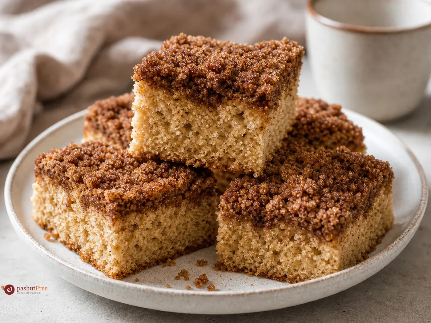 Gluten-Free Sour Cream Coffee Cake