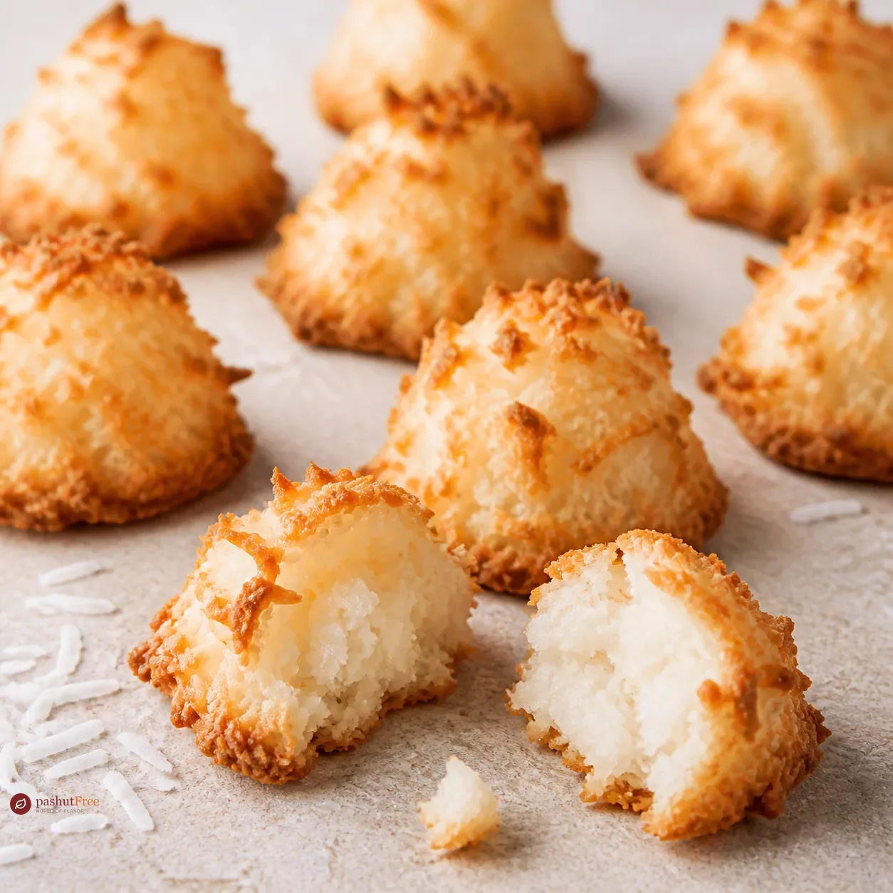 Crispy Coconut Macaroons