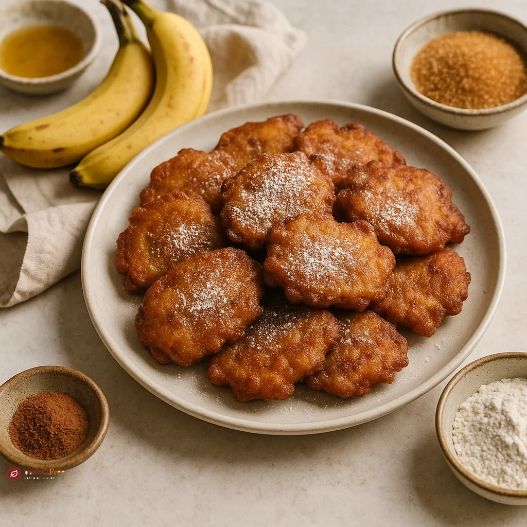 Buñuelos Jamaicanos de Plátano