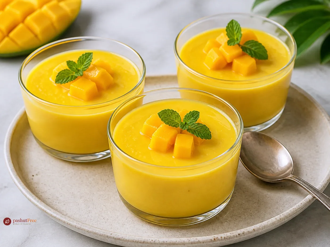 Mango Pudding (Dairy-Free)