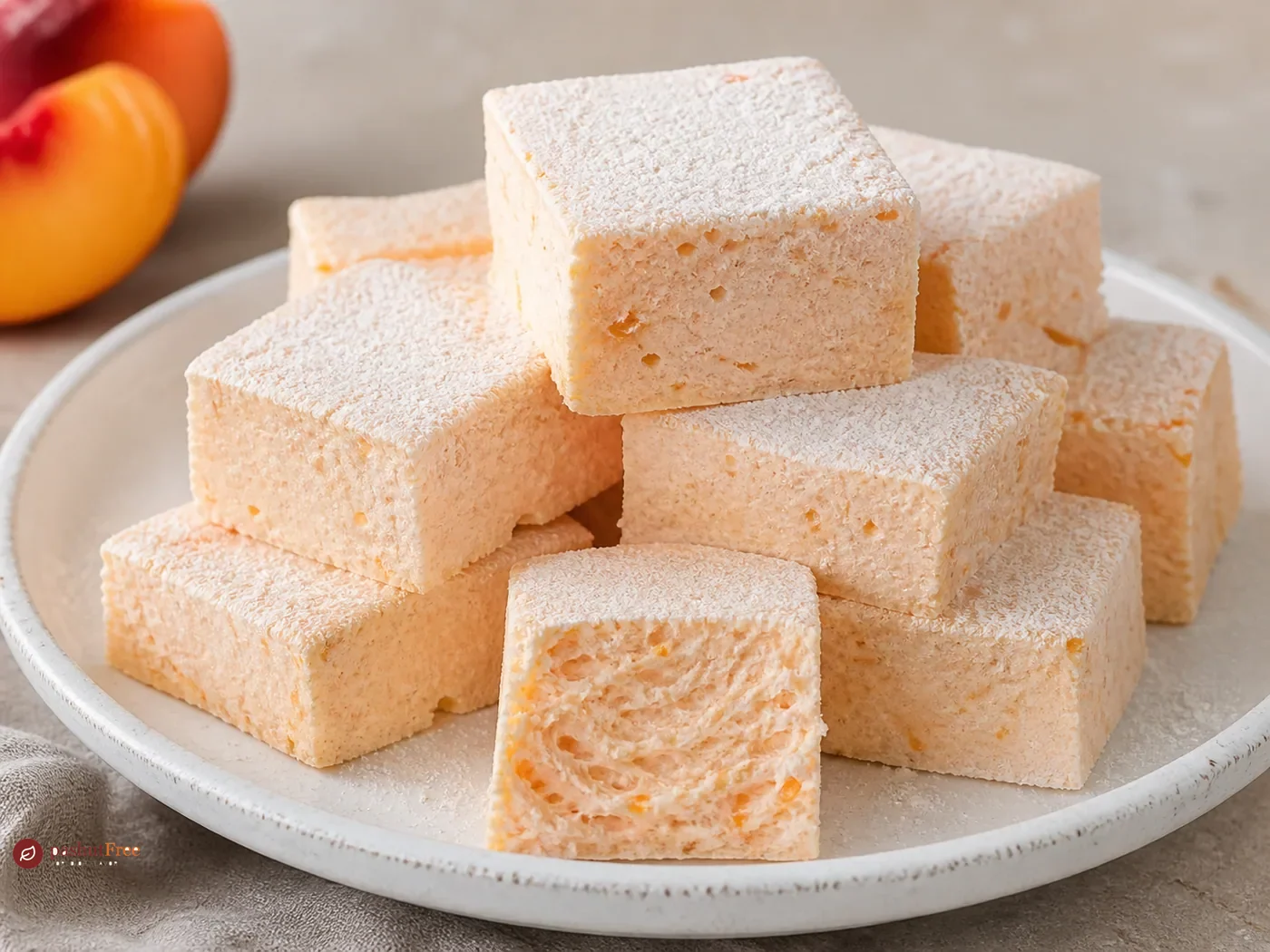 Peach and Vanilla Marshmallow Delight