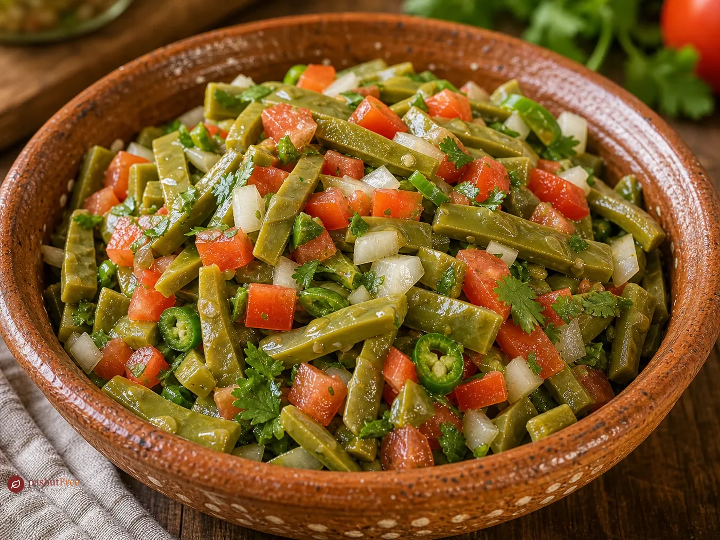 Nopales in Mexican Style
