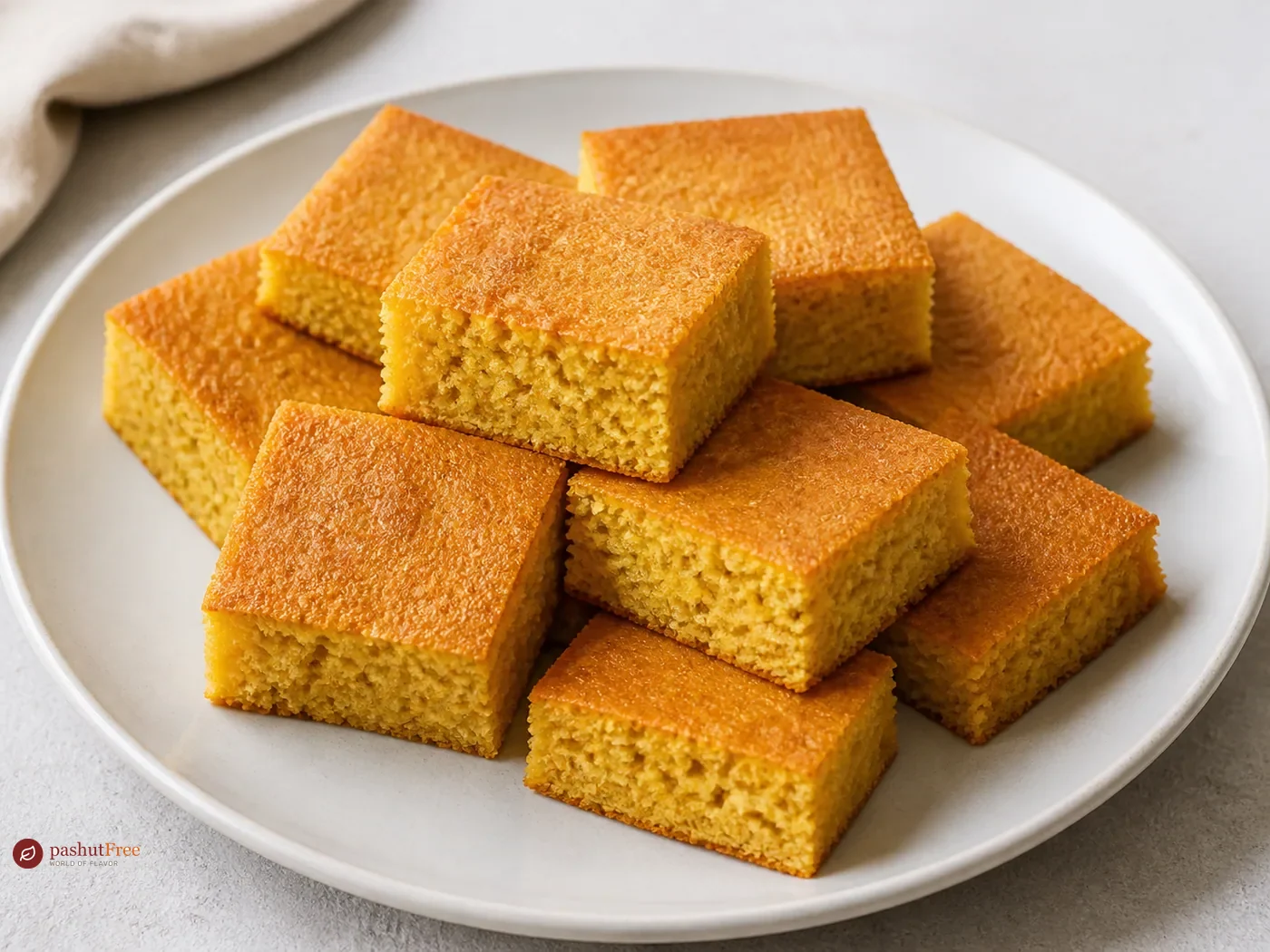 Grain-Free Sweet Bread in Corn Style