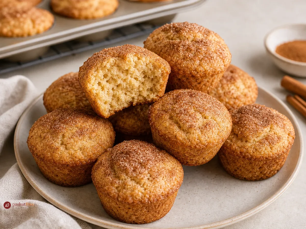 Paleo Snickerdoodle Muffins
