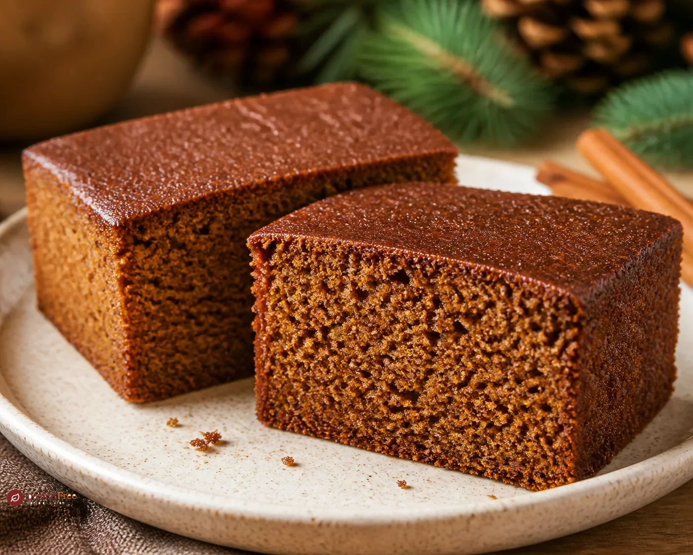Bizcocho de jengibre sin gluten