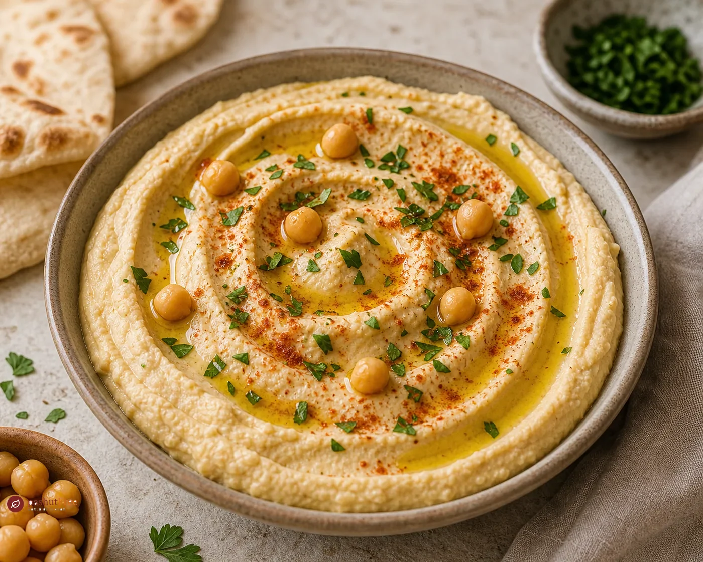 Receta de Hummus Cremoso sin Gluten