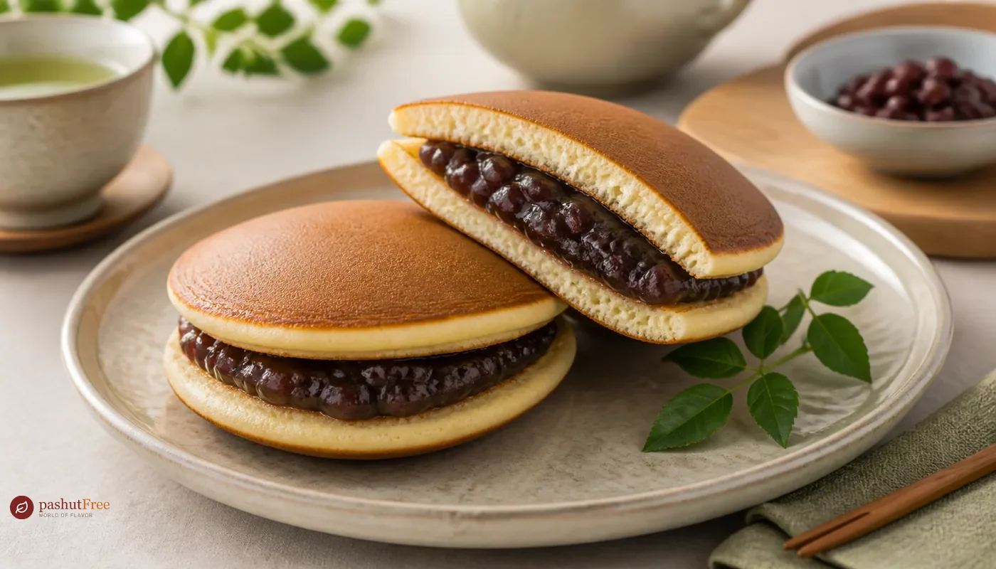 Japanese Red Bean Pancakes