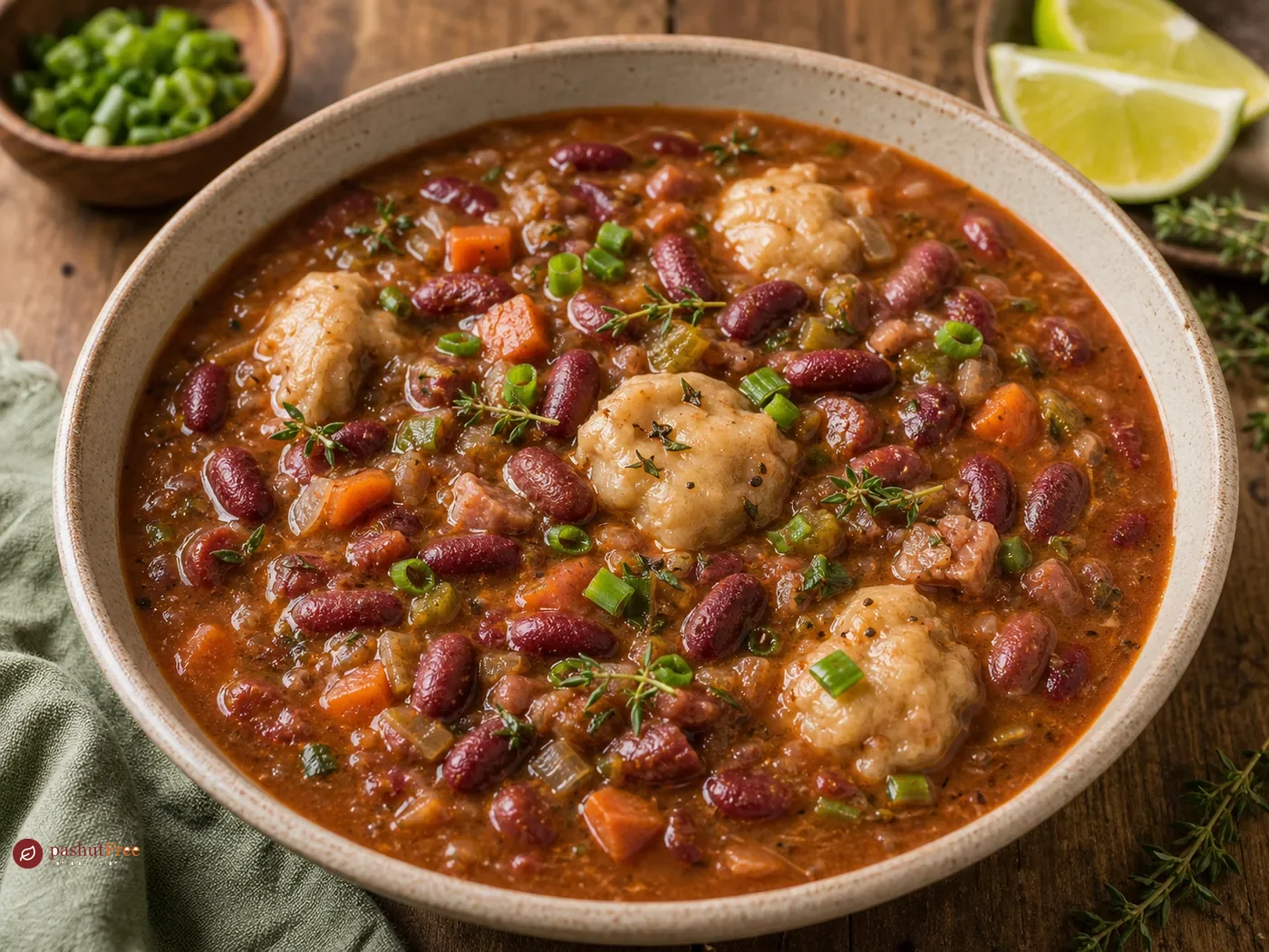 Sopa de Alubias Rojas