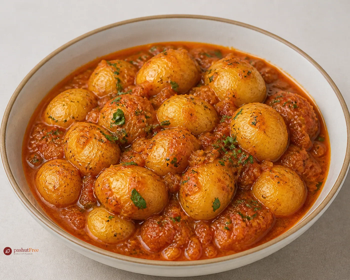 Chtitha Batata (Guiso argelino de patatas)