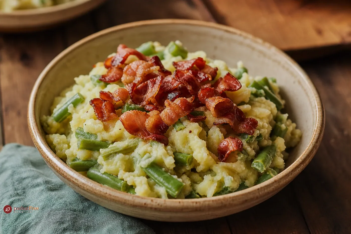 Runner Bean Mash (Snijbonen Stamppot)