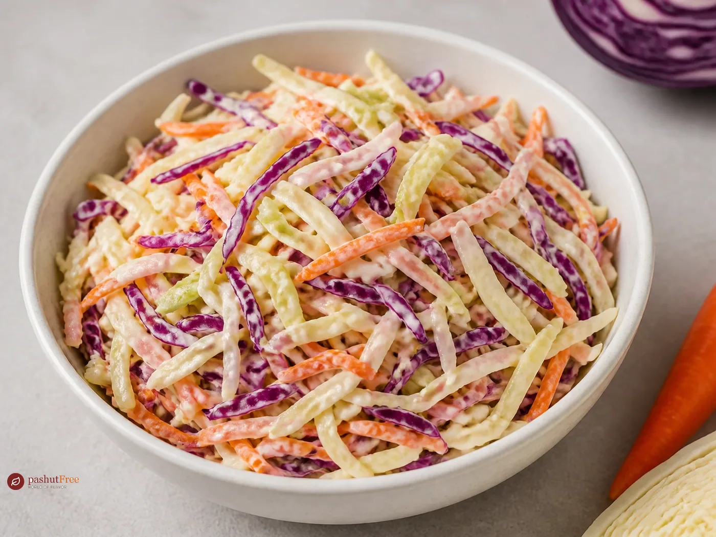 Ensalada de col casera sencilla