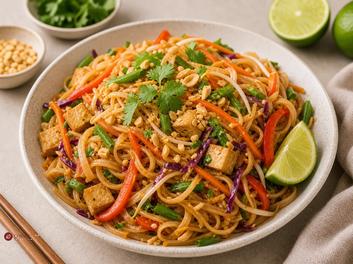 Vegan Pad Thai Delight