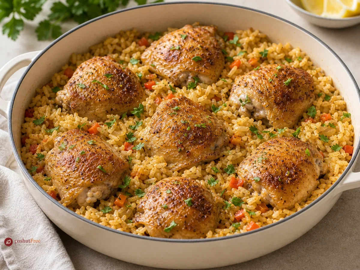 {"ru-RU":"Куриные бедра в одной кастрюле с ароматным рисом","es-ES":"Muslos de pollo en una olla con arroz aromático","he-IL":"ירכי עוף עם אורז ארומטי בסיר אחד","en-US":"Chicken thighs with aromatic rice in one pot"}